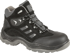 Securityline Rhone Black Lightweight Metal Free Cap With Midsole Safety Boot 