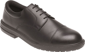 Himalayan Black Leather Formal Safety Shoe 