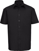Russell Short Sleeve Cotton Poplin Shirt 