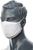Portwest White 2-Ply Anti-Microbial Washable Adjustable Fabric Face Mask (Pack of 5) - CV22-WHITE