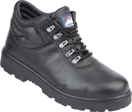 Himalayan Black Leather Safety Boot 
