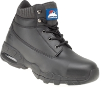 Himalayan Black Leather Safety Boot 