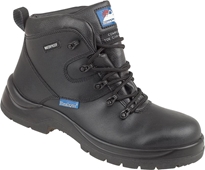 Himalayan Black Leather HyGrip "Waterproof" Safety Boot   