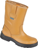 Himalayan Tan HyGrip Safety Warm Lined Rigger Boot 