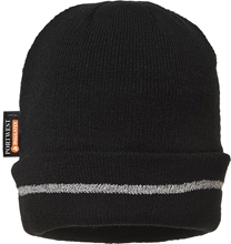 Portwest Knitted Hat Reflective Trim 