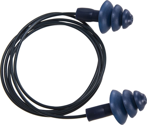 Portwest Detectable TPR Corded Ear Plug (50 pairs)