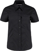 Kustom Kit Pinpoint Oxford Shirt Short Sleeve Pkt 