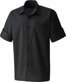 Premier Workwear Mens Roll Sleeve Poplin Shirt 