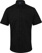 Premier Workwear Signature Mens Oxf Short Sleeve Shirt 
