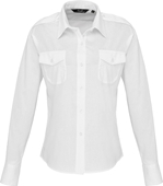 Premier Workwear Ladies Long Sleeve Pilot Shirt 