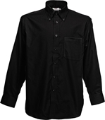 Fruit Of The Loom Long Sleeve Oxford Shirt 