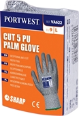 Portwest Vending PU palm Cut Glove Grey 