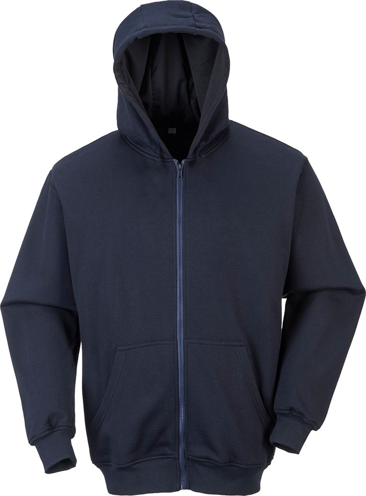 Portwest Flame Retardant Hooded Zip Sweatshirt | FR81-POR | EPT Workwear